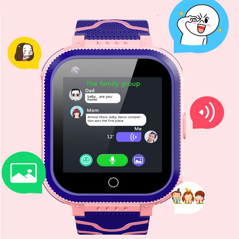 Kids 4G Smart Watch with GPS Tracking, Video Call & SOS – Children's Positioning Smartwatch