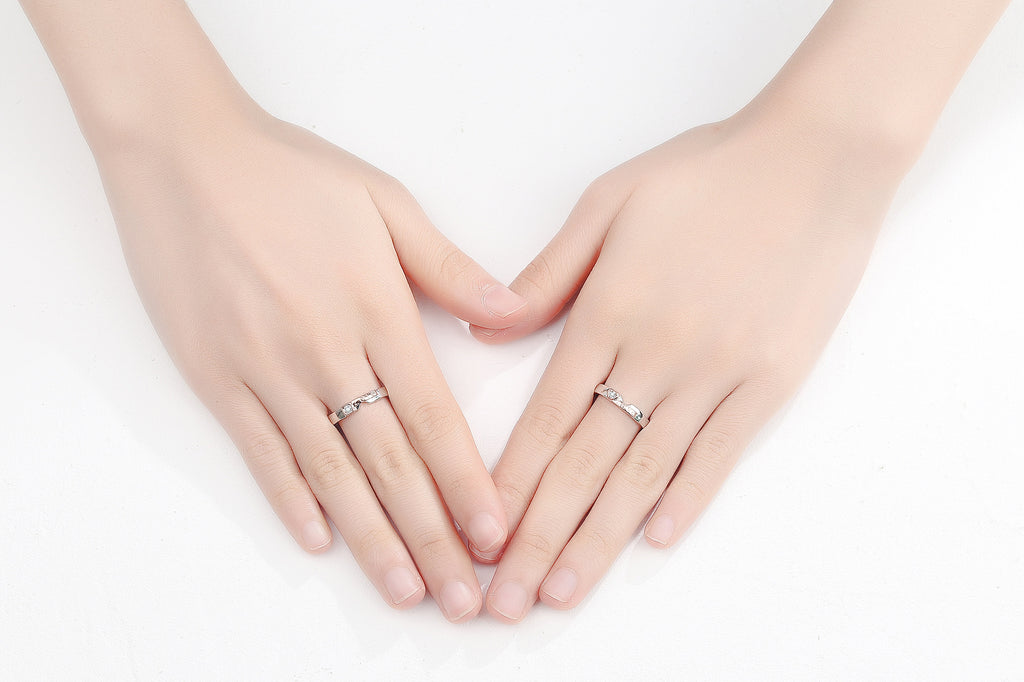Couple Ring S925 Sterling Silver – Matching Rings for Men & Women