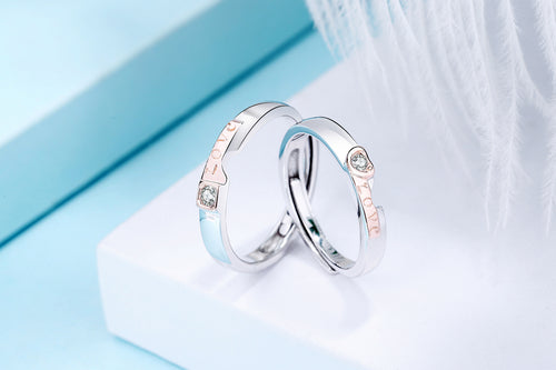 Couple Ring S925 Sterling Silver – Matching Rings for Men & Women