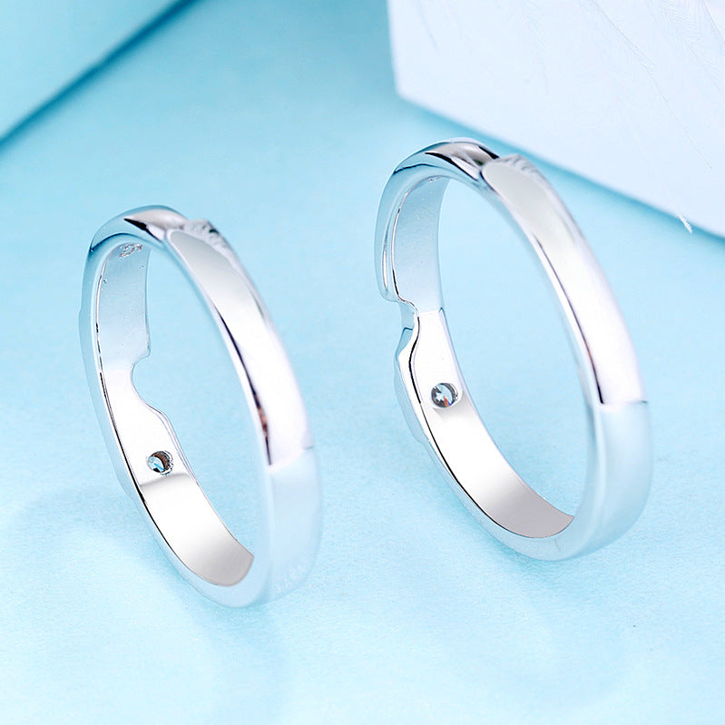 Couple Ring S925 Sterling Silver – Matching Rings for Men & Women