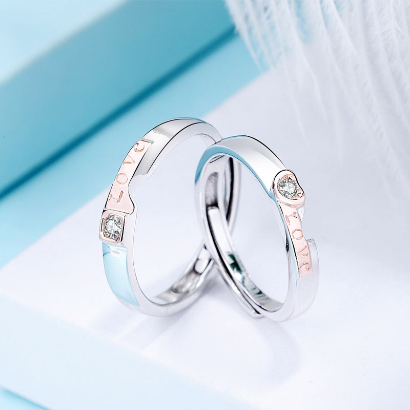 Couple Ring S925 Sterling Silver – Matching Rings for Men & Women