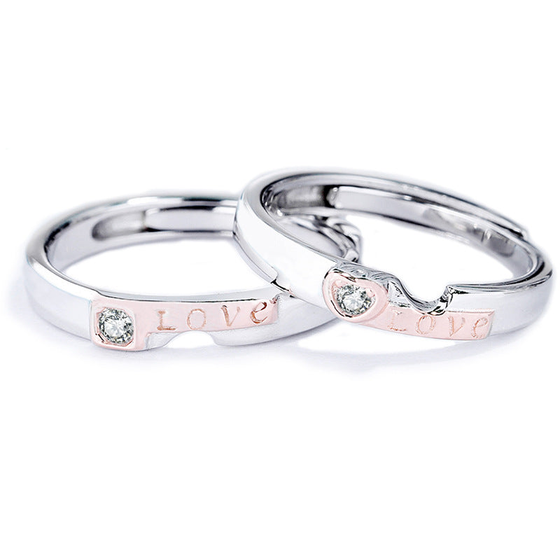 Couple Ring S925 Sterling Silver – Matching Rings for Men & Women