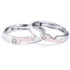 Couple Ring S925 Sterling Silver – Matching Rings for Men & Women