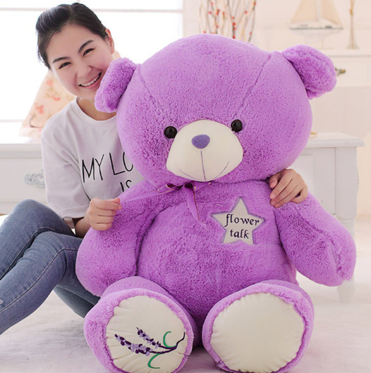 Lavender Teddy Bear – Extra Soft Plush Gift for Kids
