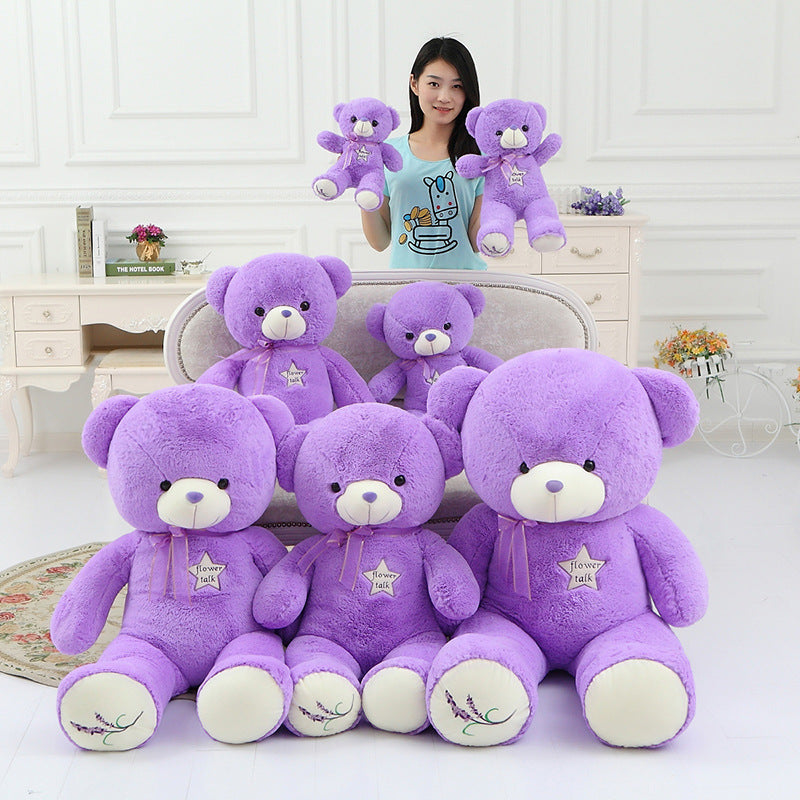 Lavender Teddy Bear – Extra Soft Plush Gift for Kids