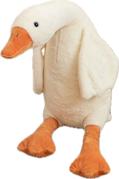 Gigantische Witte Gans Knuffel - Ultra Zacht Lichaamskussen