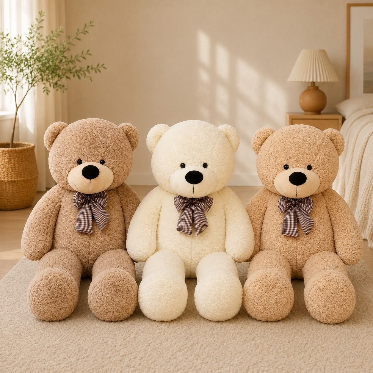Gigante Zachte Knuffelbeer - 200cm