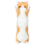 Lange Kat Knuffel - Kawaii Slaapmaatje & Kussen