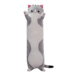 Lange Kat Knuffel - Kawaii Slaapmaatje & Kussen