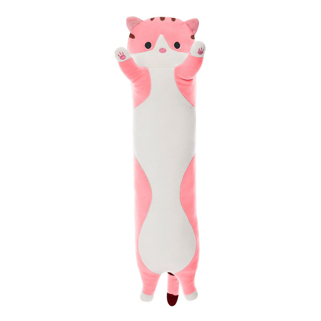 Lange Kat Knuffel - Kawaii Slaapmaatje & Kussen