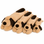 Zachte Liggende Puppy Knuffel - Comfort Kussen