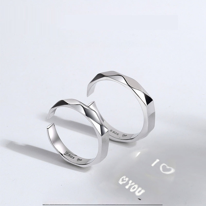Hidden Love Projection Ring – “I Love You” Light Reveal | 925 Sterling Silver