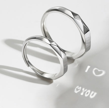 Hidden Love Projection Ring – “I Love You” Light Reveal | 925 Sterling Silver